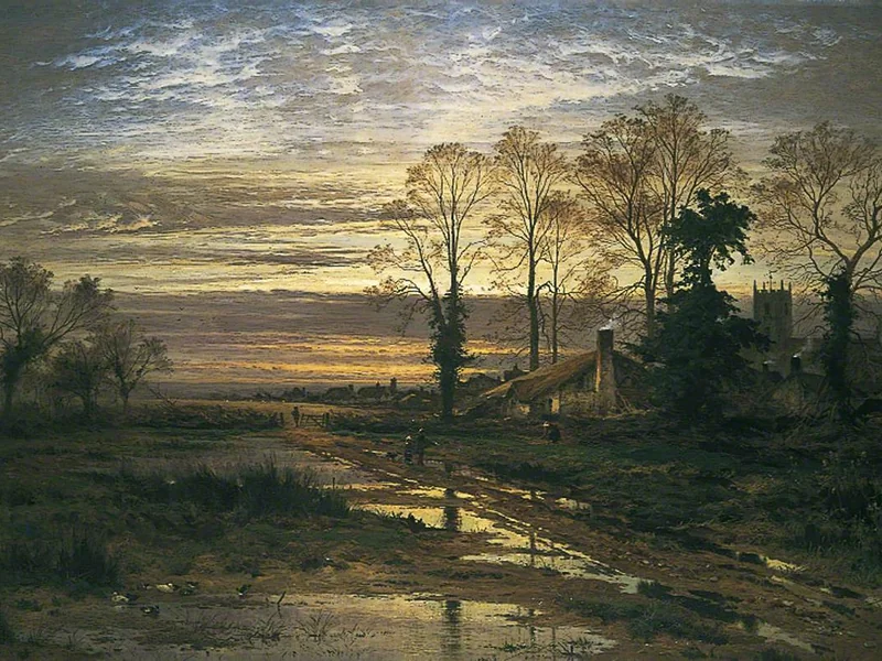 1831-Benjamin Williams Leader - Febbraio, Fill Dyke - Birmingham Museums Trust